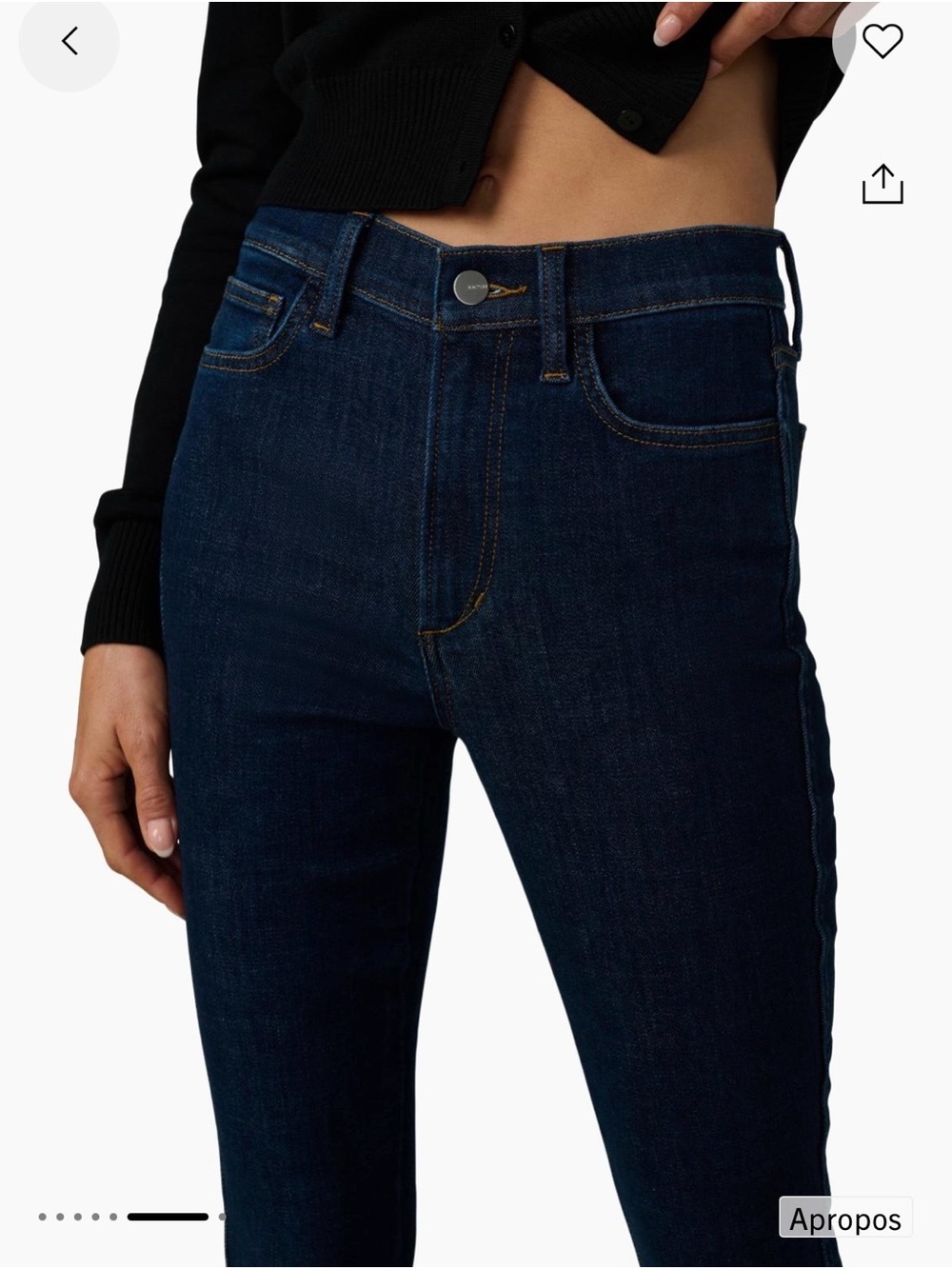 Joe's Jeans Charlie High Rise Skinny in “Marcie” wash